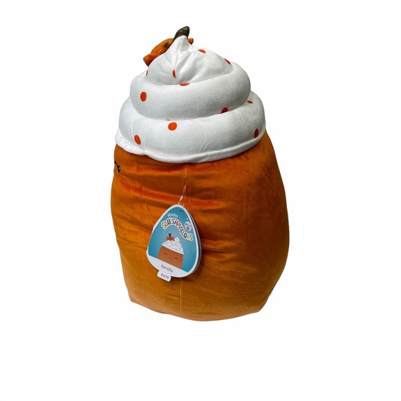 Squishmallow Kendla The Pumpkin Spice Latte 14 Inch - Picture 4 of 8